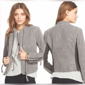 Free People Steel Mill Vegan Faux Leather Jacket